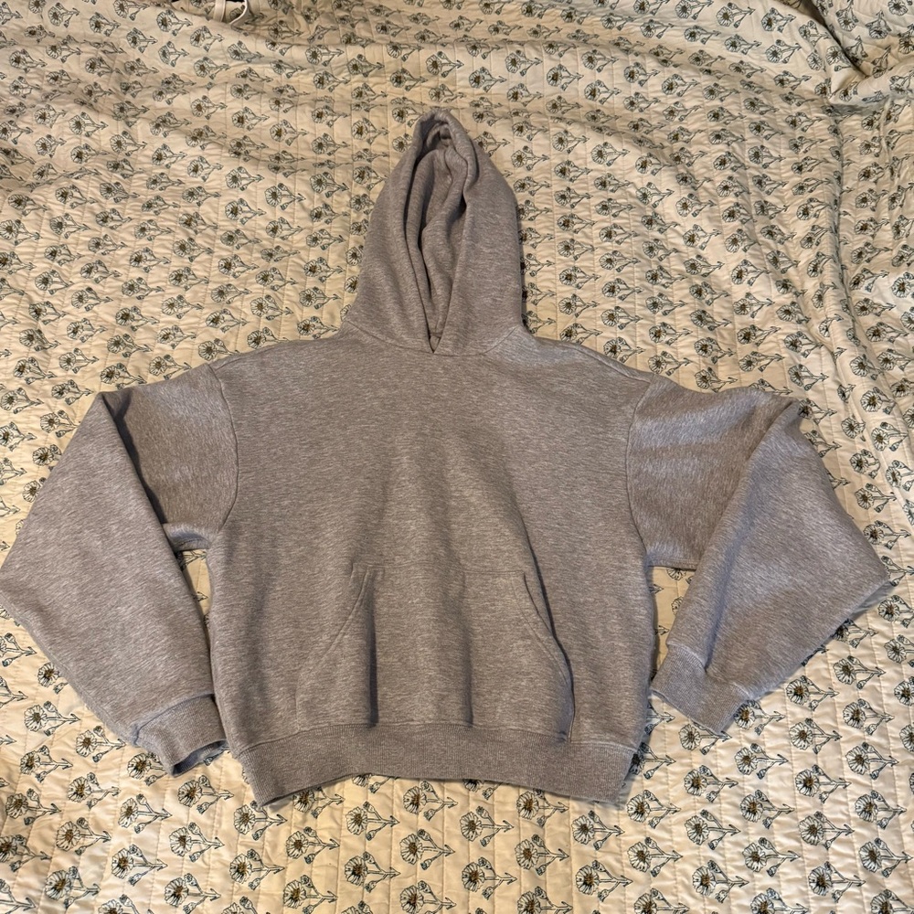 SKIMS Cotton Fleece Classic Gray Hoodie